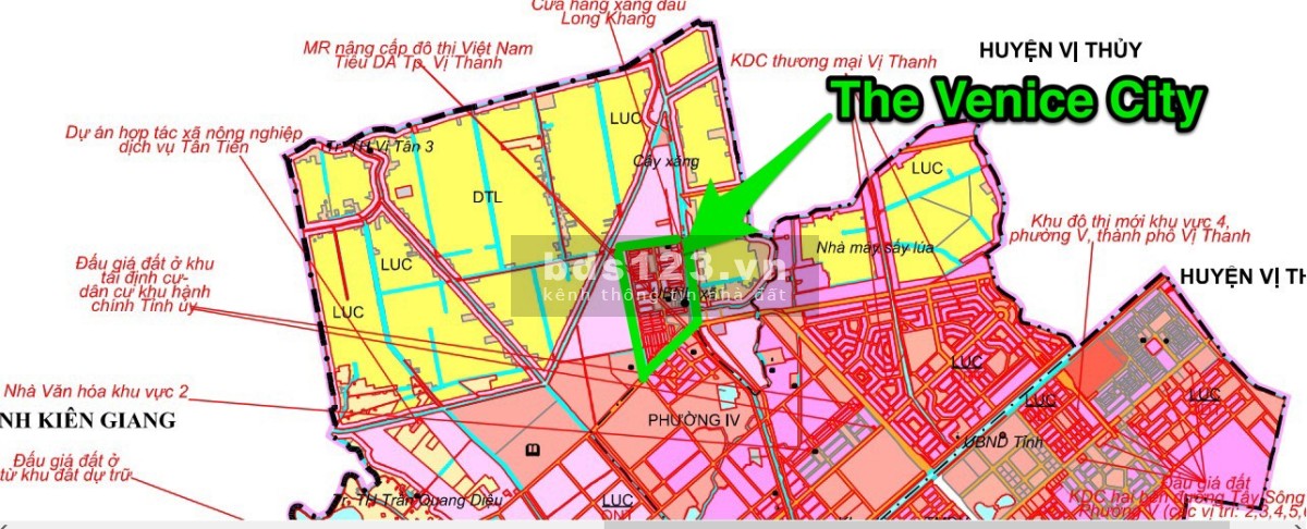 Mở bán dự án The Venice City. Giá chỉ 14,5tr/m2 chiết khấu lên đến 10% vay ls 0%