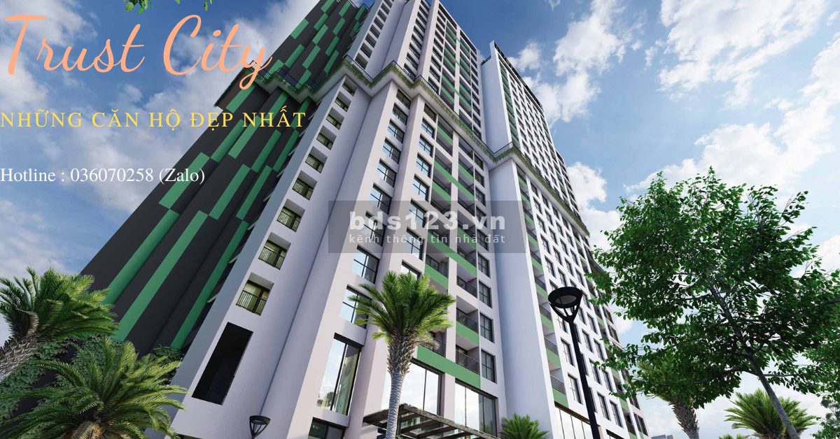 Khu đô thị dự án Trust City nằm gần Eco Park LH 0368070258