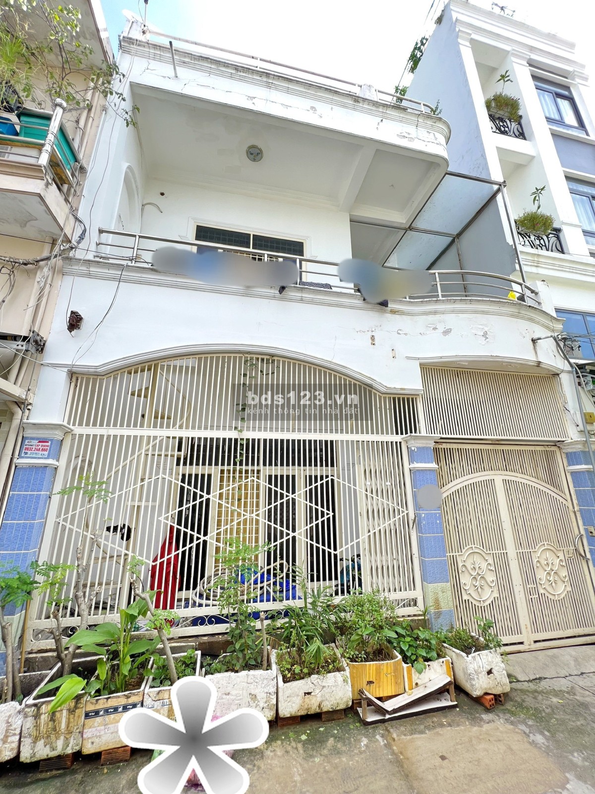 Cần bán nhà phố 1 lầu sân thượng mặt tiền hẻm Vườn Điều Đường Số 10, P. Tân Quy, Q7