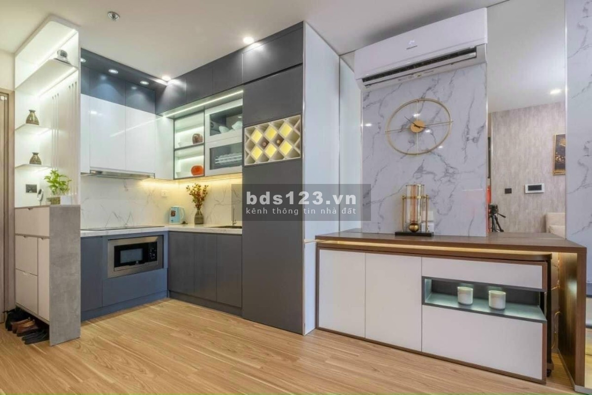 Căn hộ cao cấp 1PN+1 46m2 full nội thất giá 1.3 tỷ tầng trung view thoáng - Vinhomes Ocean Park