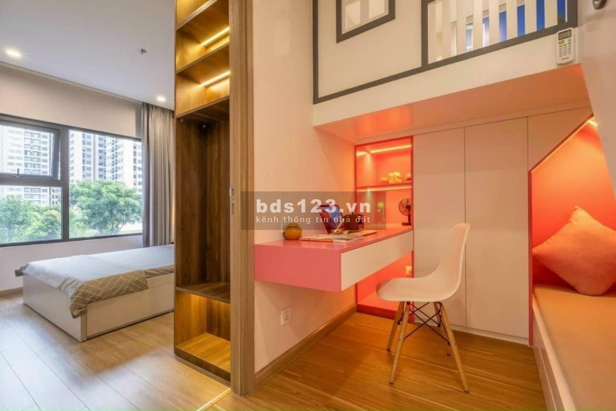 Căn hộ cao cấp 1PN+1 46m2 full nội thất giá 1.3 tỷ tầng trung view thoáng - Vinhomes Ocean Park