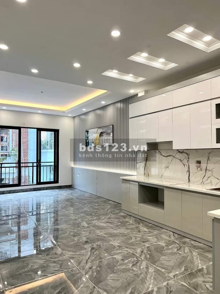 Bán nhà ô tô đỗ cửa Kim Đồng, Hoàng Mai 48m x 7 tầng, mặt tiền 4.5m, giá 11 tỷ.