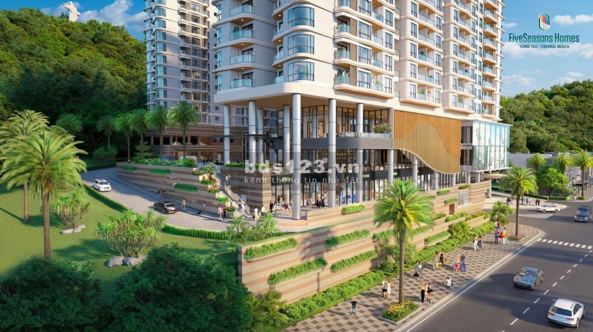 Cơ hội đầu tư sinh lời cao tại căn hộ FiveSeasons Homes ngay chân tượng chúa Kito Vũng Tàu