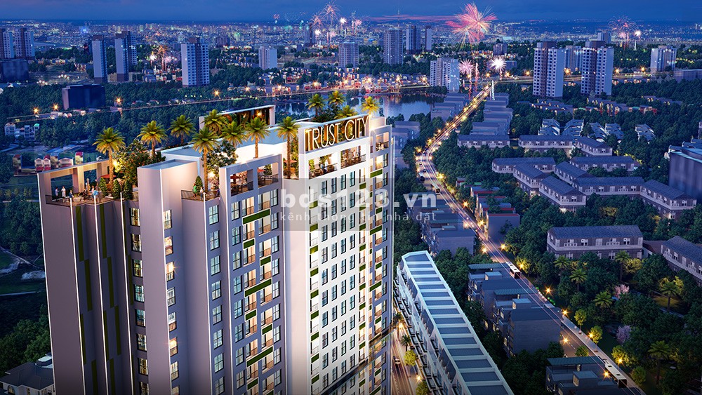 Mở bán đợt 1 căn hộ cao cấp Trust City với giá chưa chiết khấu 33 triệu/m2