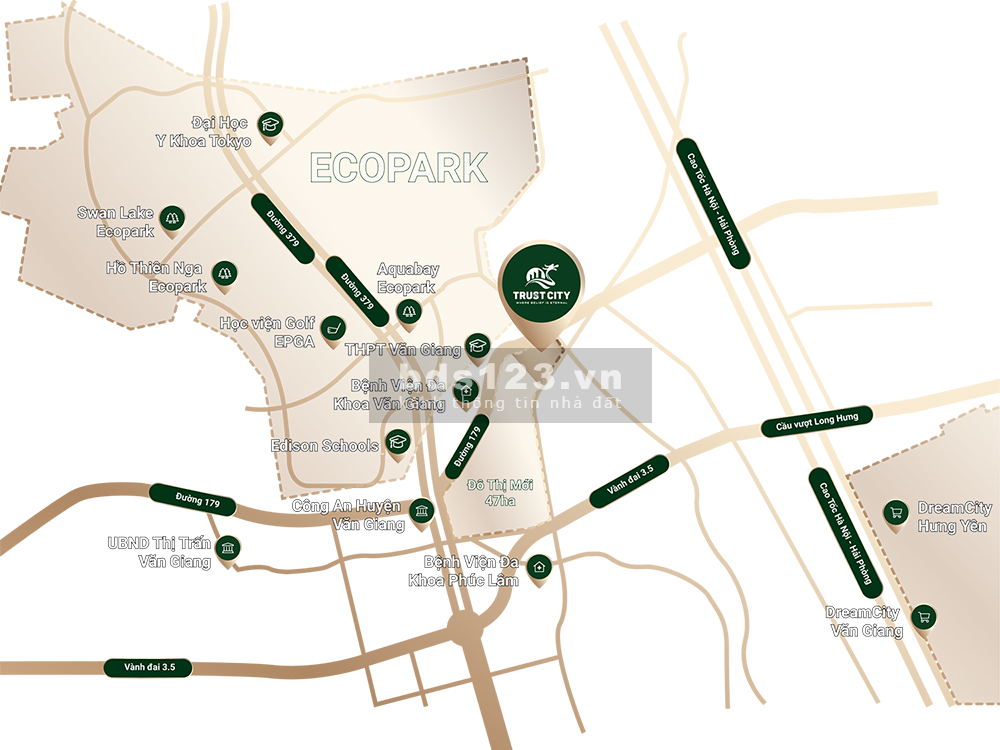 Mở bán đợt 1 căn hộ cao cấp Trust City với giá chưa chiết khấu 33 triệu/m2