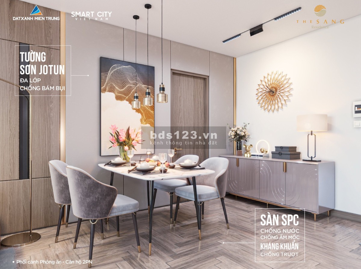 The Sang Residence tinh hoa chung cư cao cấp Đà Nẵng, giá tốt đầu tư