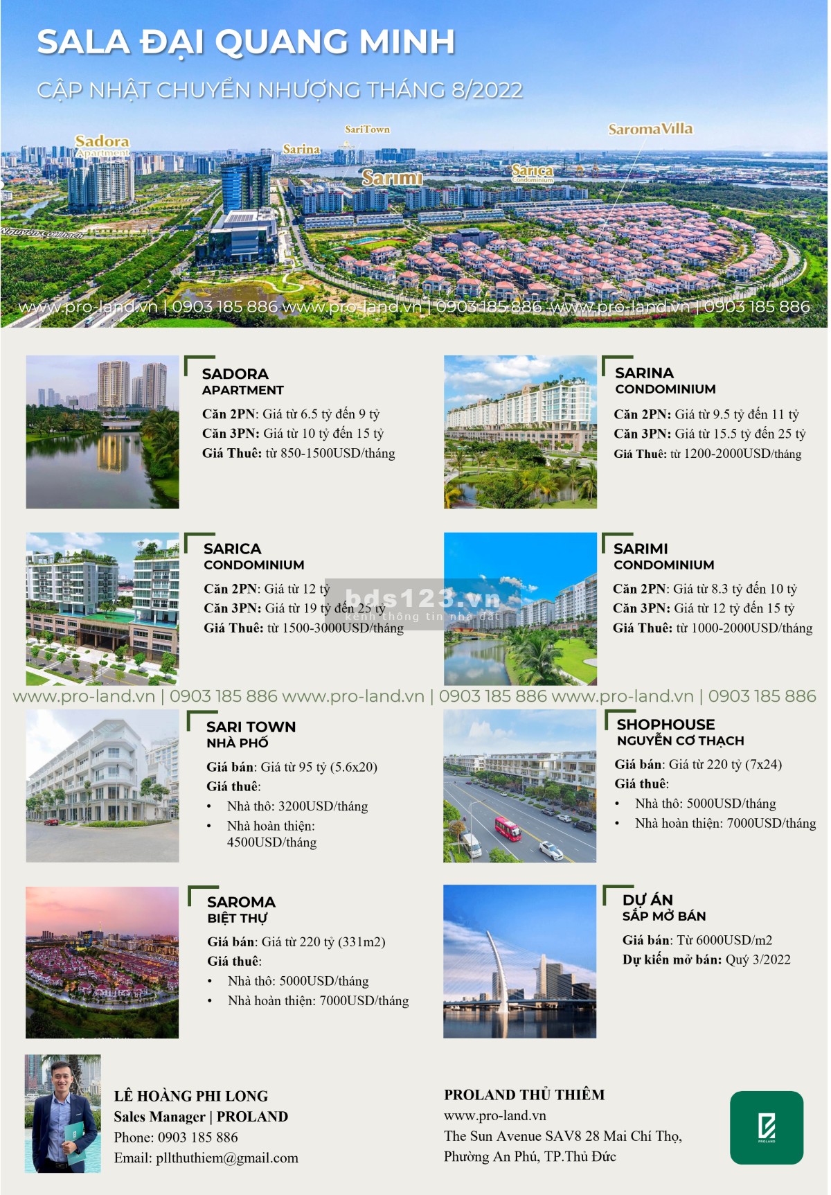 Hàng thật 100% giỏ hàng chuyển nhượng nhà phố, căn hộ Sala Đại Quang Minh, chính xác. Giá tốt nhất