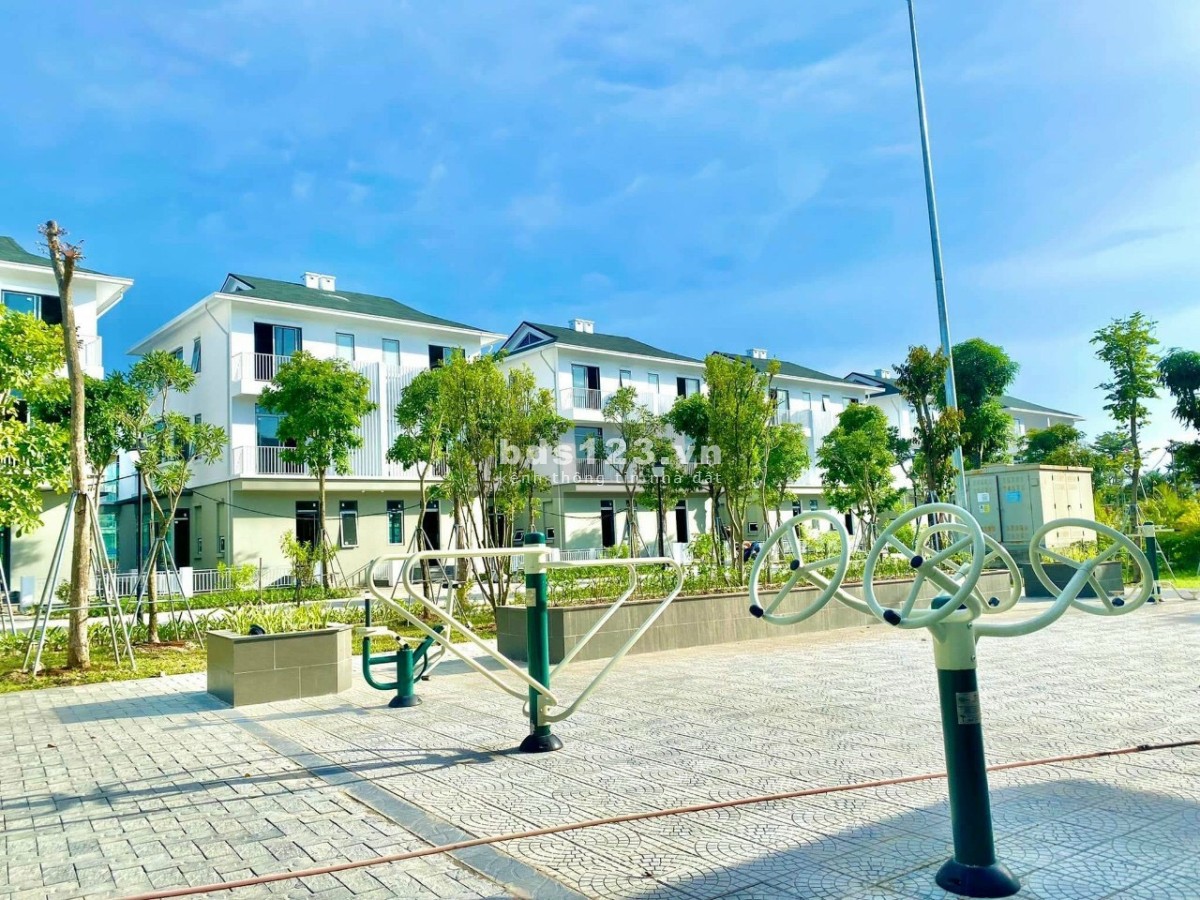 Lô cuối biệt thự Eco Garden Huế DT 150m², hướng Nam 2 mặt tiền, nhỉnh giá 6 tỷ đồng