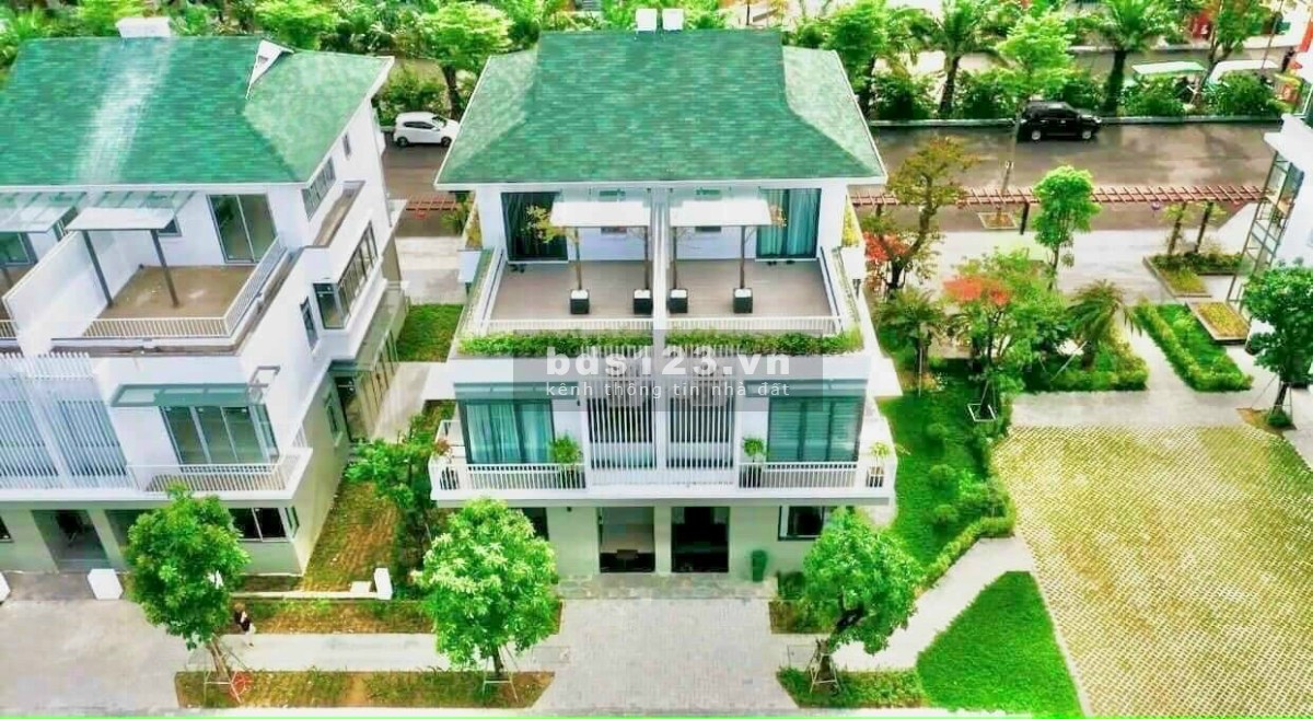 Lô cuối biệt thự Eco Garden Huế DT 150m², hướng Nam 2 mặt tiền, nhỉnh giá 6 tỷ đồng