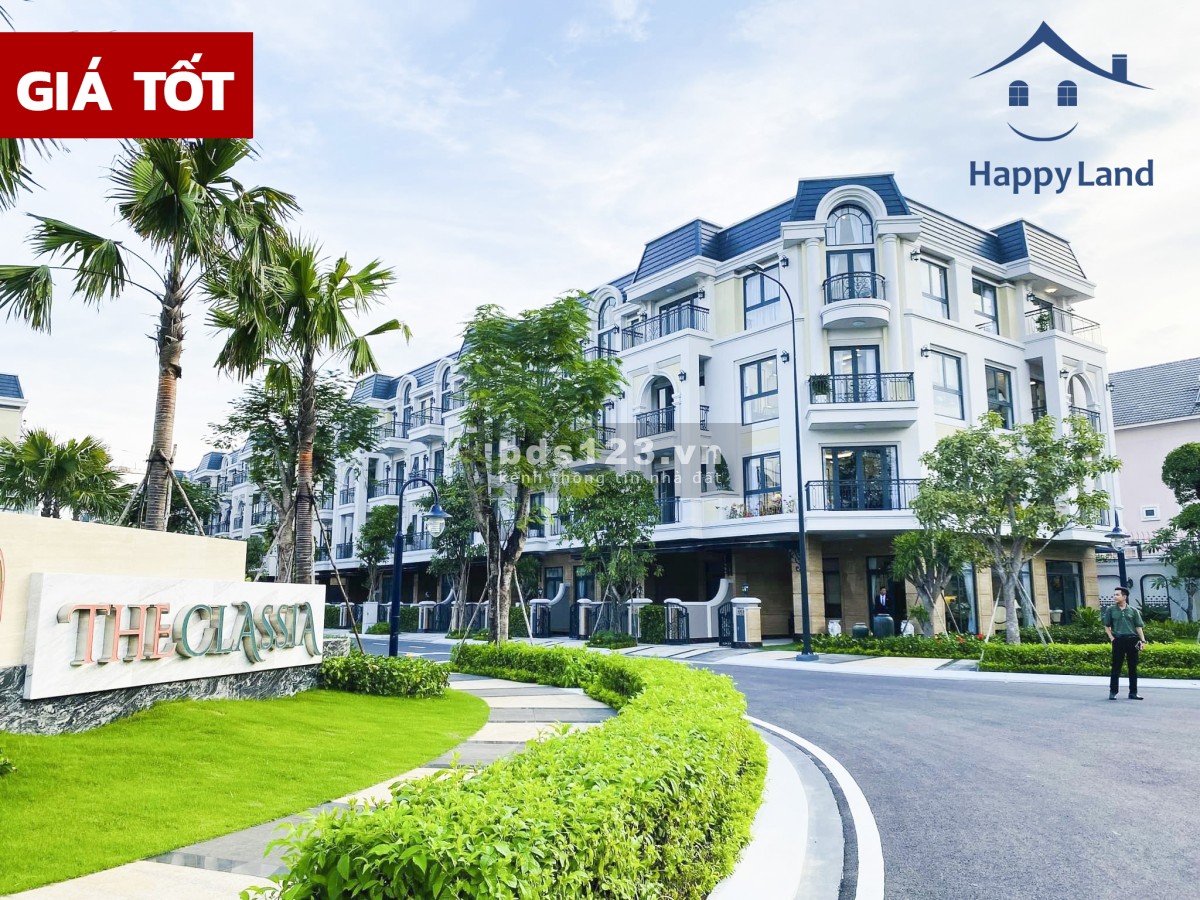 Lưu giữ tinh hoa cùng nhà liền kề biệt thự, shophouse The Classia chiết khấu 7.3% chỉ 18.8 tỷ/căn