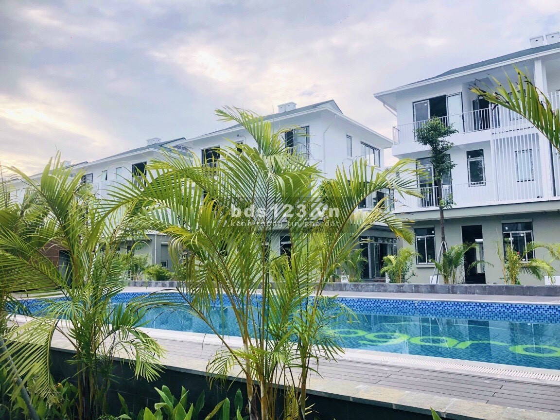 Lô cuối biệt thự Eco Garden Huế DT 150m², hướng Nam 2 mặt tiền, nhỉnh giá 6 tỷ đồng