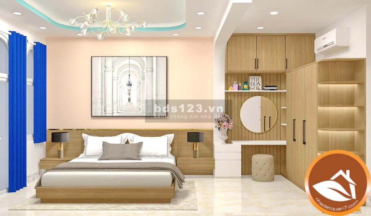 Nhà đẹp khu công ích Phạm Hữu Lầu, Quận 7 2 lầu giá tốt đầu tư