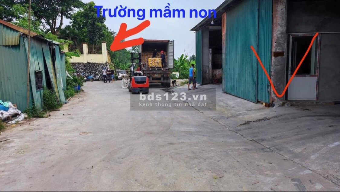 59.5m Trung Châu - Đan Phượng, đường rộng 9m, qua đất đến trường mầm non. TC 1.6 tỷ LH 0916731784