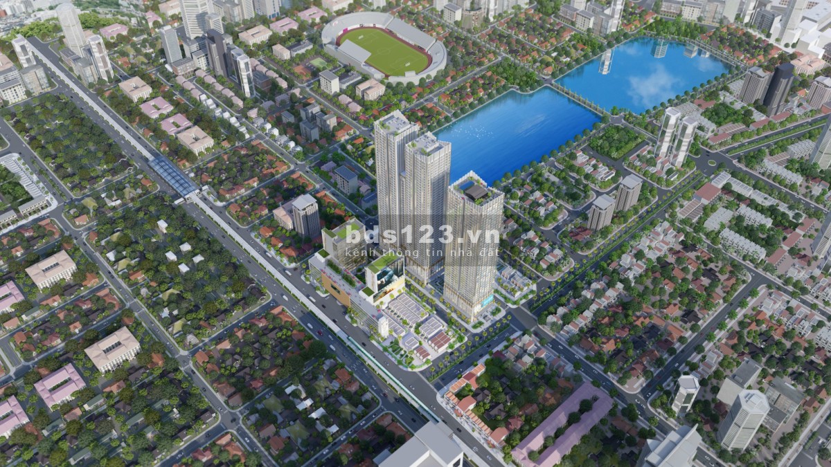 Mở bán căn hộ mặt đường Trần Phú, View tàu cao tốc trên cao Cát Linh – Hà Đông và Hồ Văn Quán