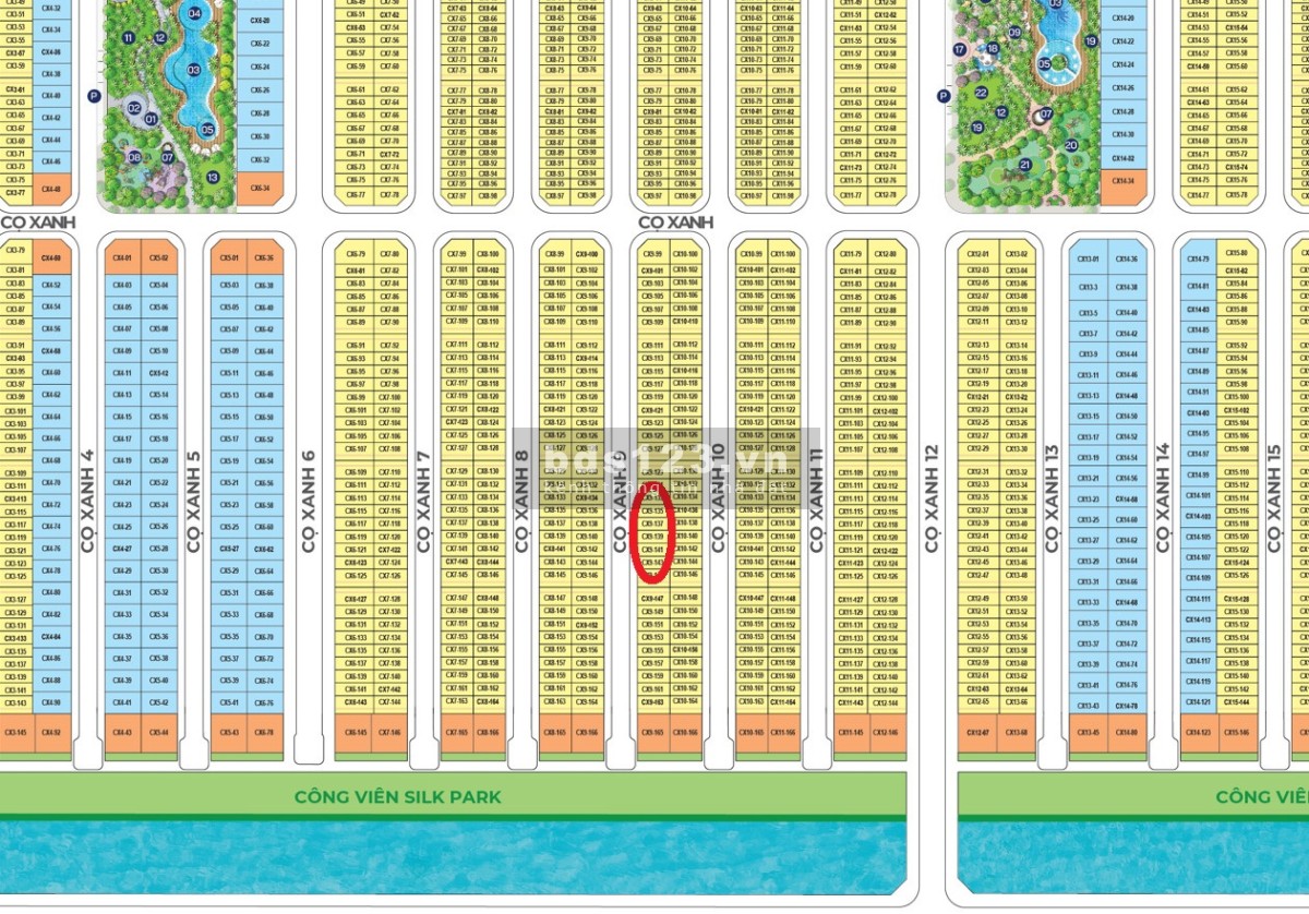 Biệt Thự CỌ XANH CX9-13x–THE EMPIRE 62,5M2, 5 Tầng, 7,784 TỶ - TTS Giảm 778 triệu.