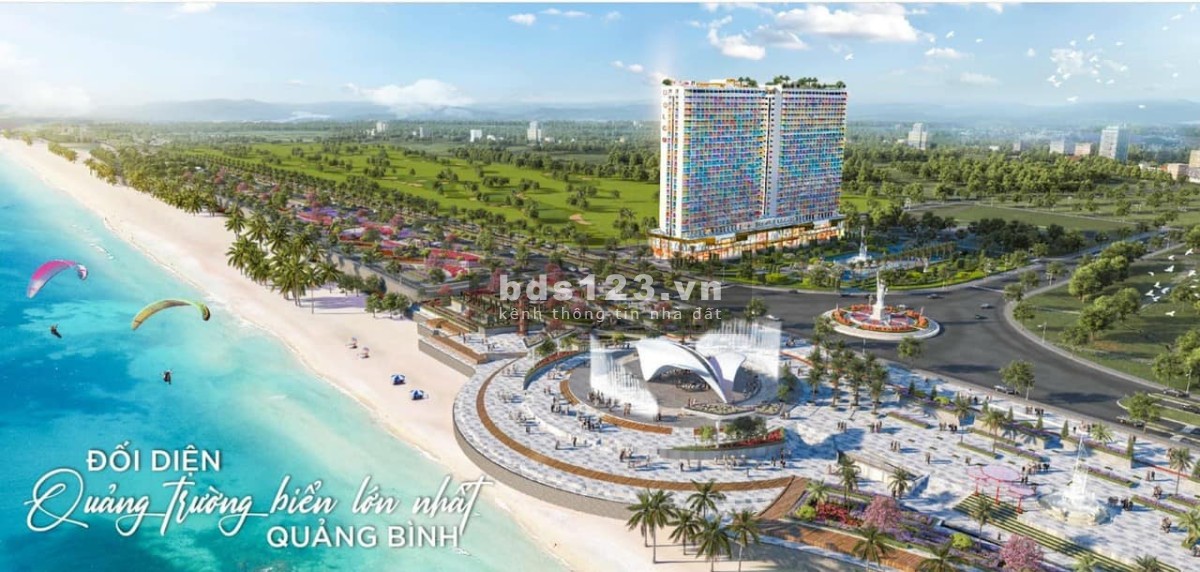 Dolce Penisola Quảng Bình căn hộ 6* cao cấp ở trên bãi biển nhật lệ sở hữu với từ 600tr
