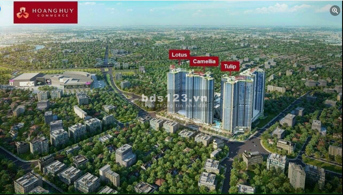 Rẻ nhất, Ưu đãi tốt nhất với quỹ căn độc quyền từ 1.5 - 3 phòng ngủ dự án HoàngHuy Commerce