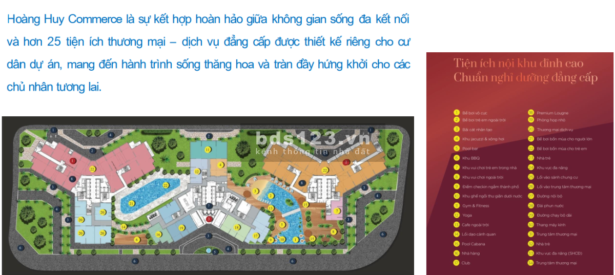 Rẻ nhất, Ưu đãi tốt nhất với quỹ căn độc quyền từ 1.5 - 3 phòng ngủ dự án HoàngHuy Commerce
