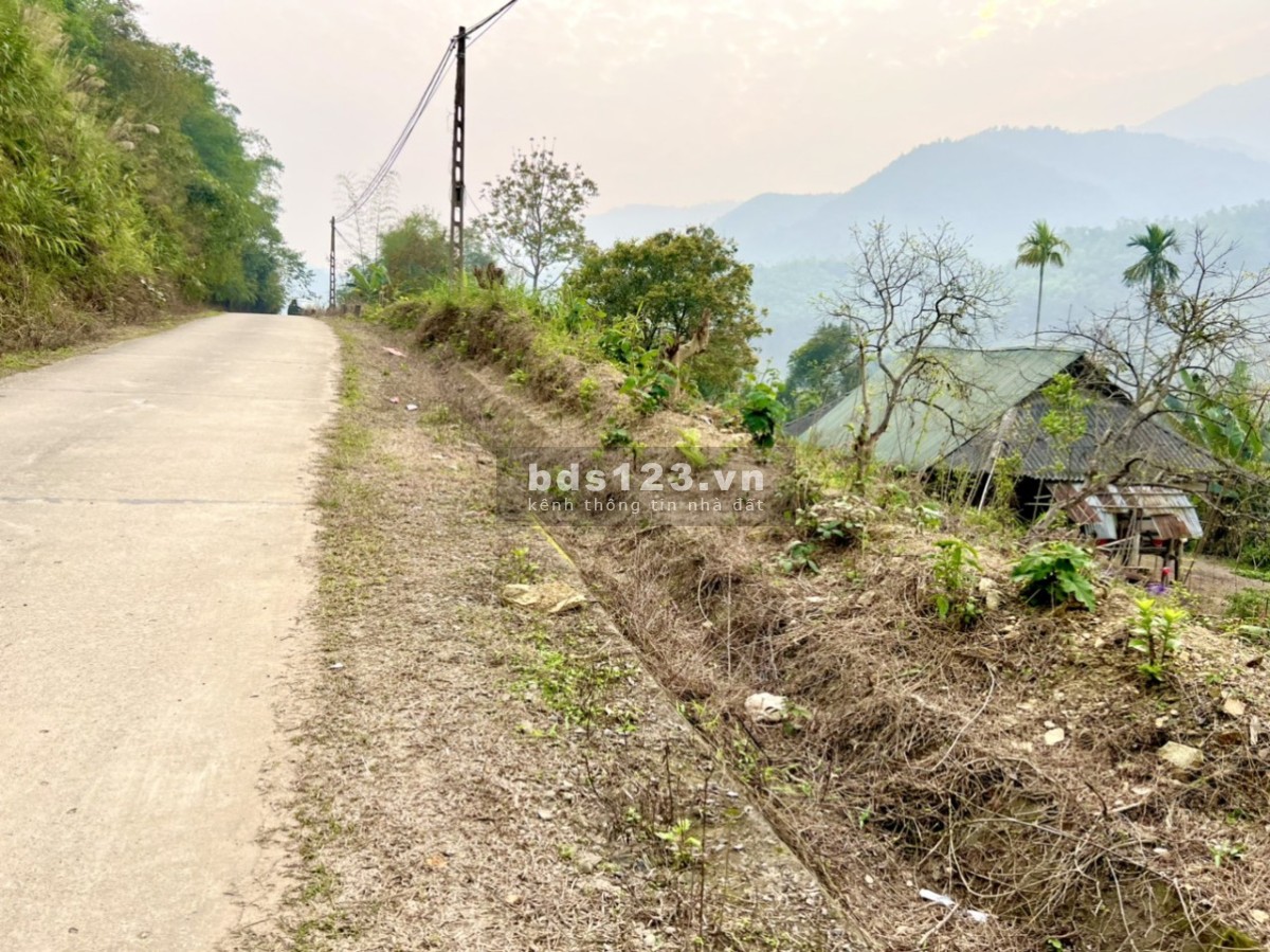 Bán đất xom Cang TP Hoà Bình 2900m view ruộng bậc thang, bám suối mặt tiền 90m