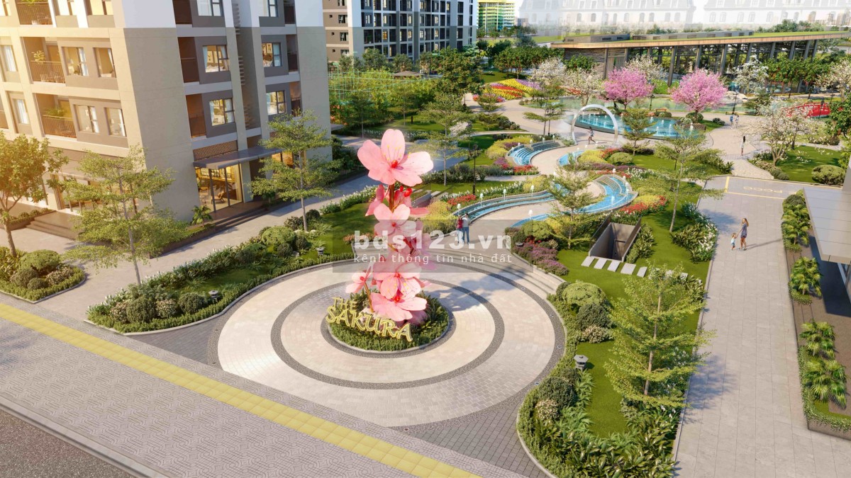 Bán căn hộ 2N2WC Sakura view nội khu Vinhomes Smart CIty giá 2.5 Tỷ
