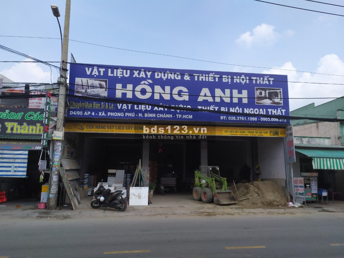 Cho thuê mặt bằng ngay mặt tiền quốc lộ 50, DT 390m², giá 40 triệu/tháng