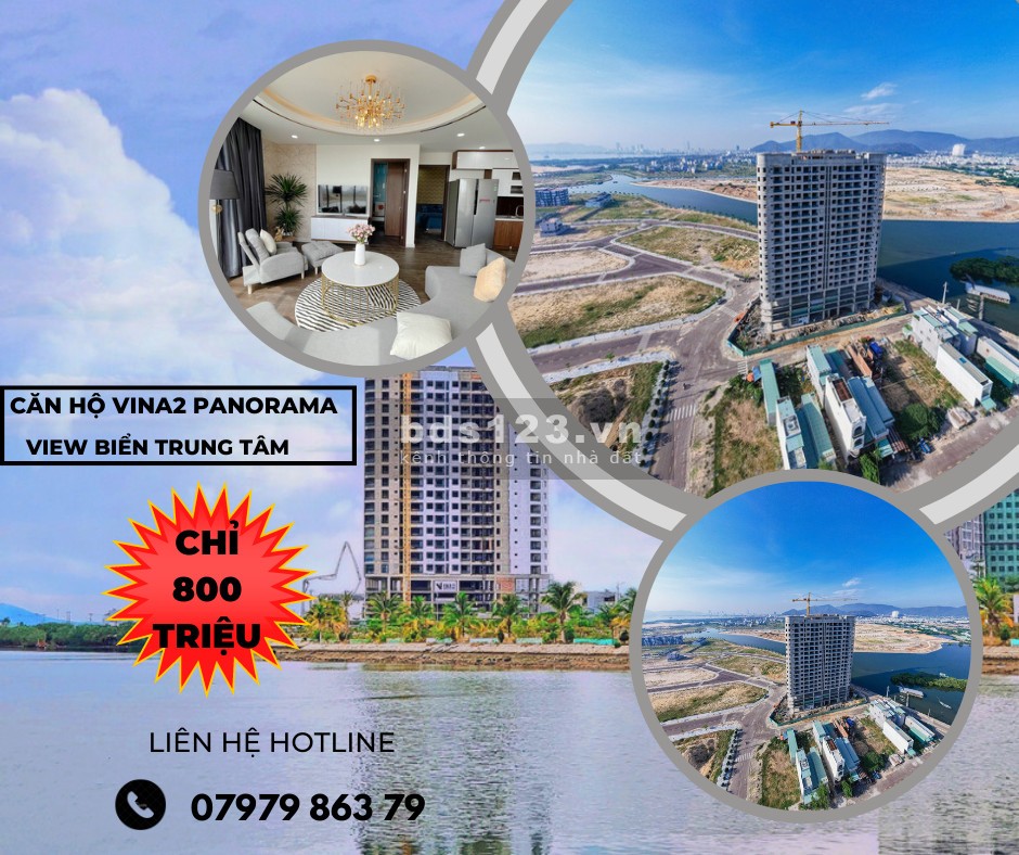 Giá bán và thông tin mới nhất Chung cư Vina2 Panorama Quy Nhơn