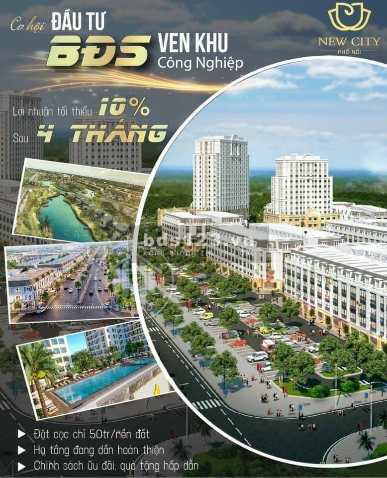  Siêu phẩm đất nền đầu tư cuối năm 2022- New City PHố Nối Hưng Yên