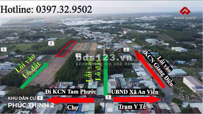 990 triệu sở hữu được ngay đất nền An Viễn Trảng Bom, Đồng Nai, chiết khấu lớn