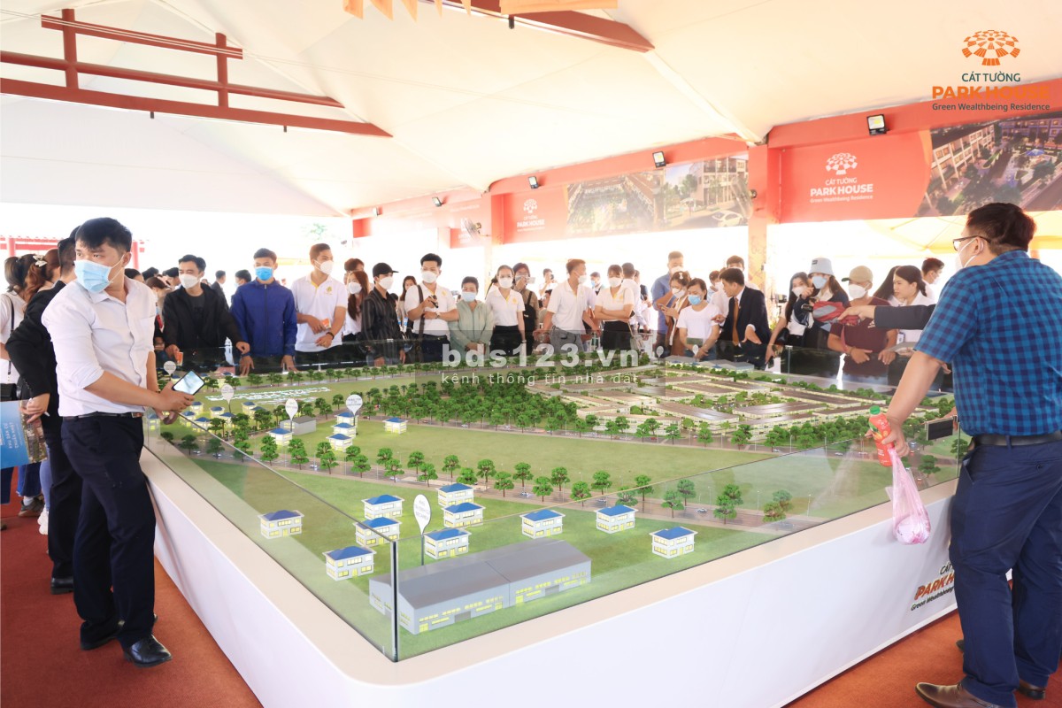 Bán đất KDC Cát Tường Park House, DT 100m2. Giá thanh toán chỉ 530 triệu. Đất thổ cư SHR.