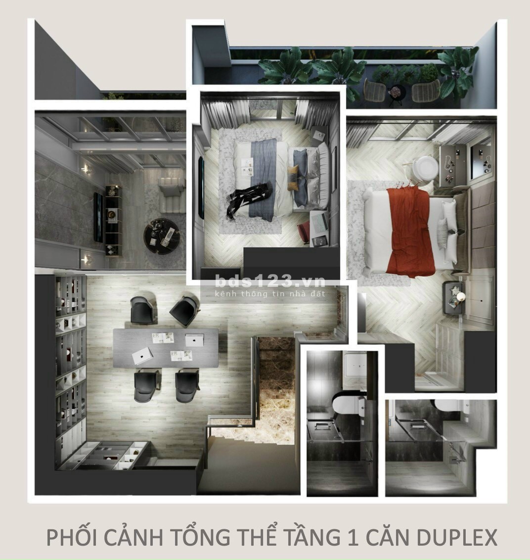 Cần bán gấp căn hộ 2 phòng ngủ mặt tiền Đường Tô Ngọc Vân, TP Thủ Đức
