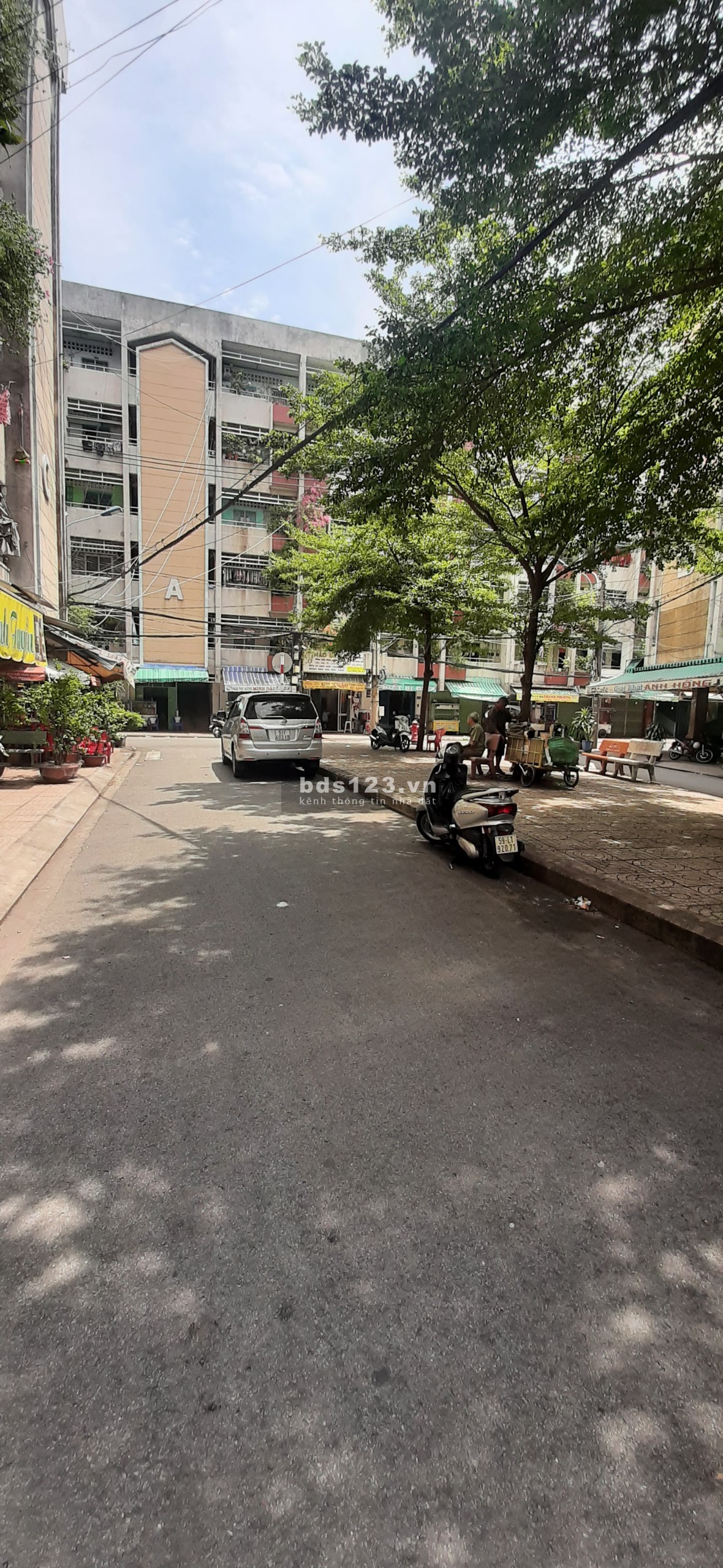 Bán gấp, c/cư mặt tiền tầng trệt, Khuông Việt, Tân Phú, diện tích 40m2, 3,1 tỷ TL.