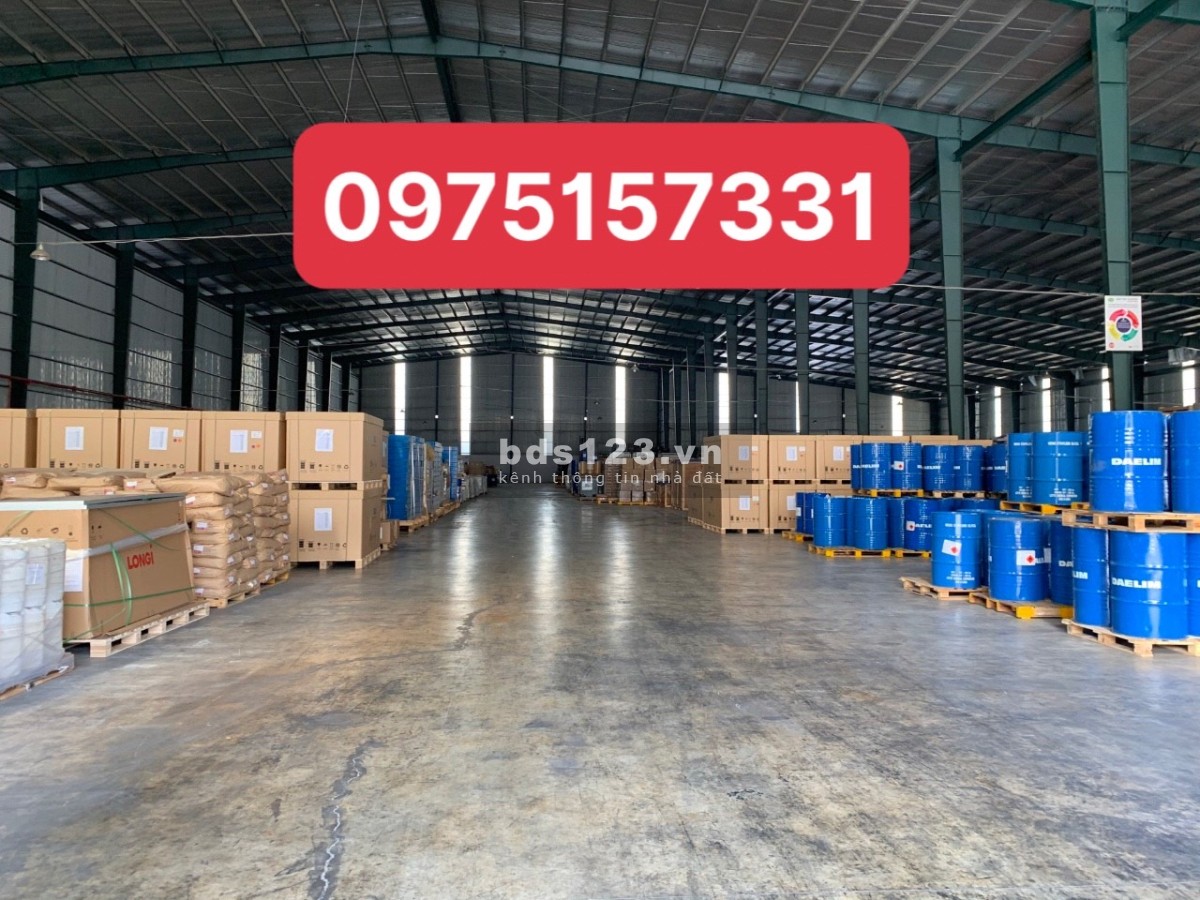 Cho thuê kho diện tích 50m2 - 3000m2 khu công nghiệp Dĩ An Bình Dương