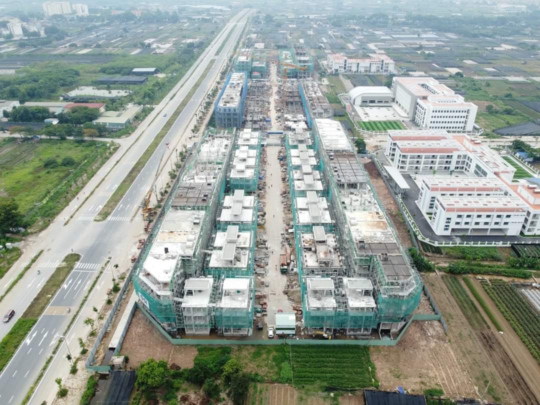 Dự án Shophouse mặt đường Tây Thăng Long, Hà Nội giá đầu tư sinh lời