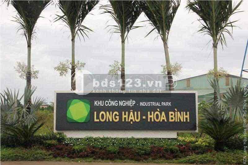 Bán đất gần chợ Cầu Voi cách khu công nghiệp Long Hậu 200m