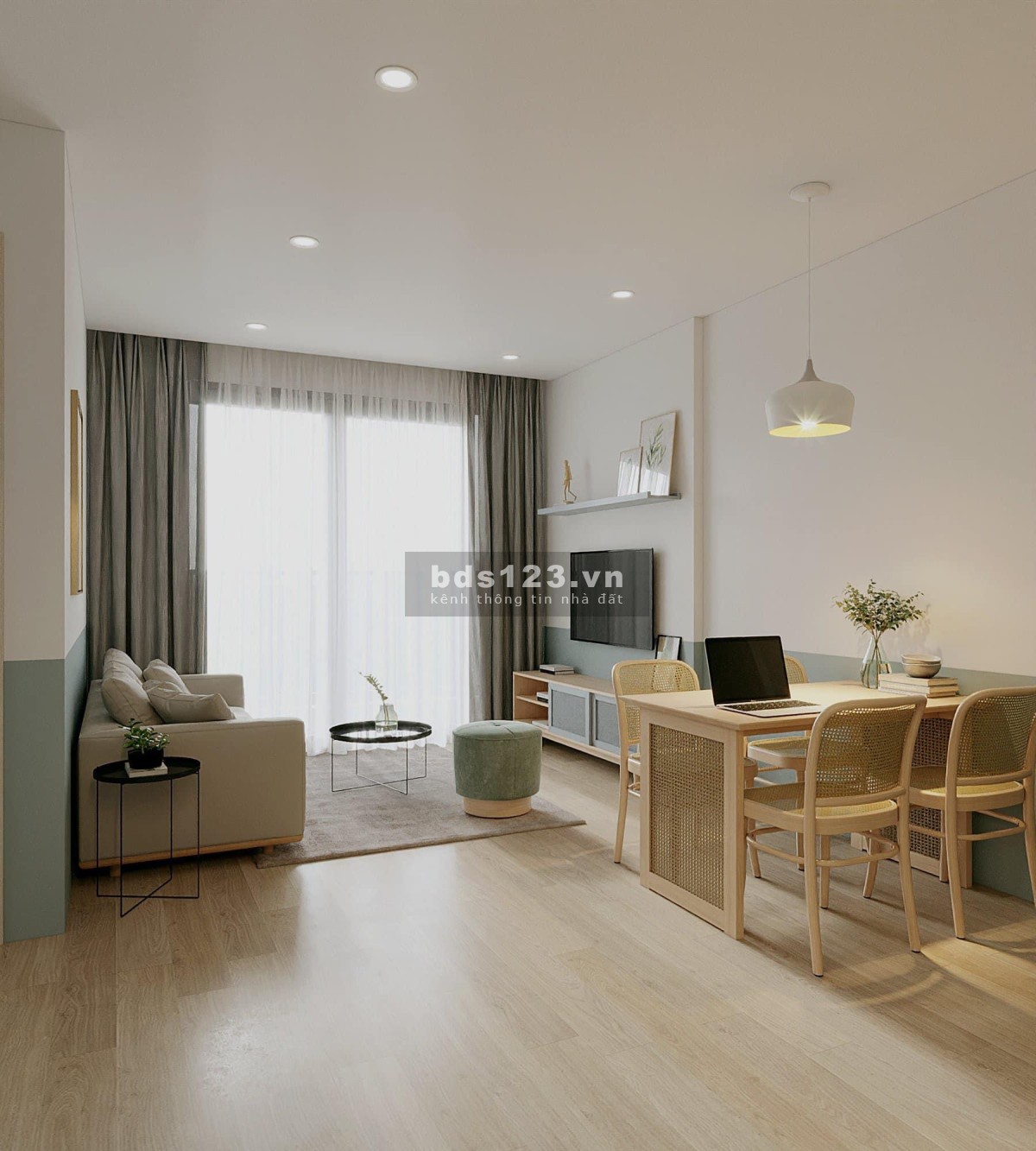 Bán căn góc 2N+1 2WC 70m2 giá 2,1 tỷ Tầng Trung View Thoáng Vinhomes Ocean park