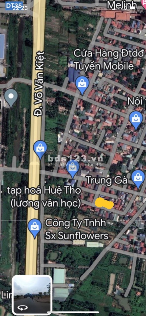 Bán đất chính chủ Mê Linh, Hà Nội, sổ đỏ vuông đẹp, giá tốt đầu tư