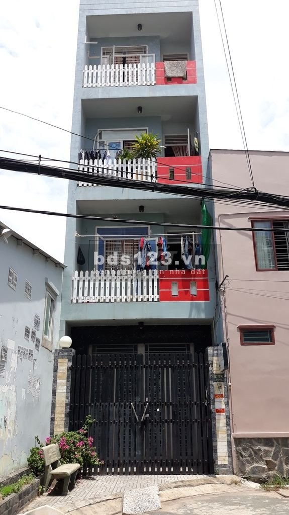 Bán nhà 1 trệt 3 lầu hẻm 8m Lê Thúc Hoạch Phú Thọ Hoà Tân Phú
