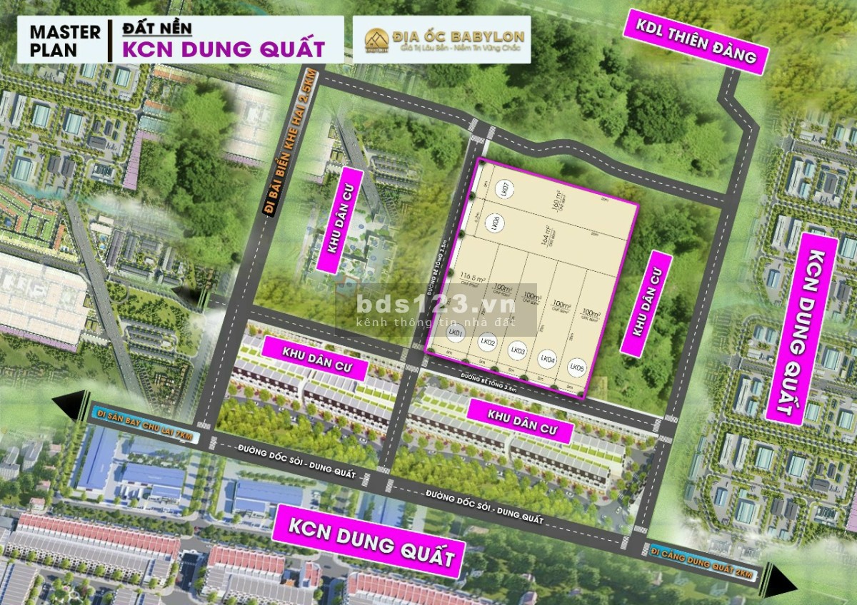 Đất nền giá rẻ tại Bình Sơn cụm công nghiệp Dung Quất, Quảng Ngãi