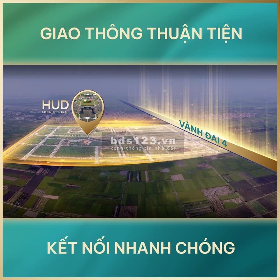 CHỈ TỪ 3 tỷ sở hữu ngay căn bthu nhà vườn 125m2 dự án HUD MÊ LINH, có sổ đỏ