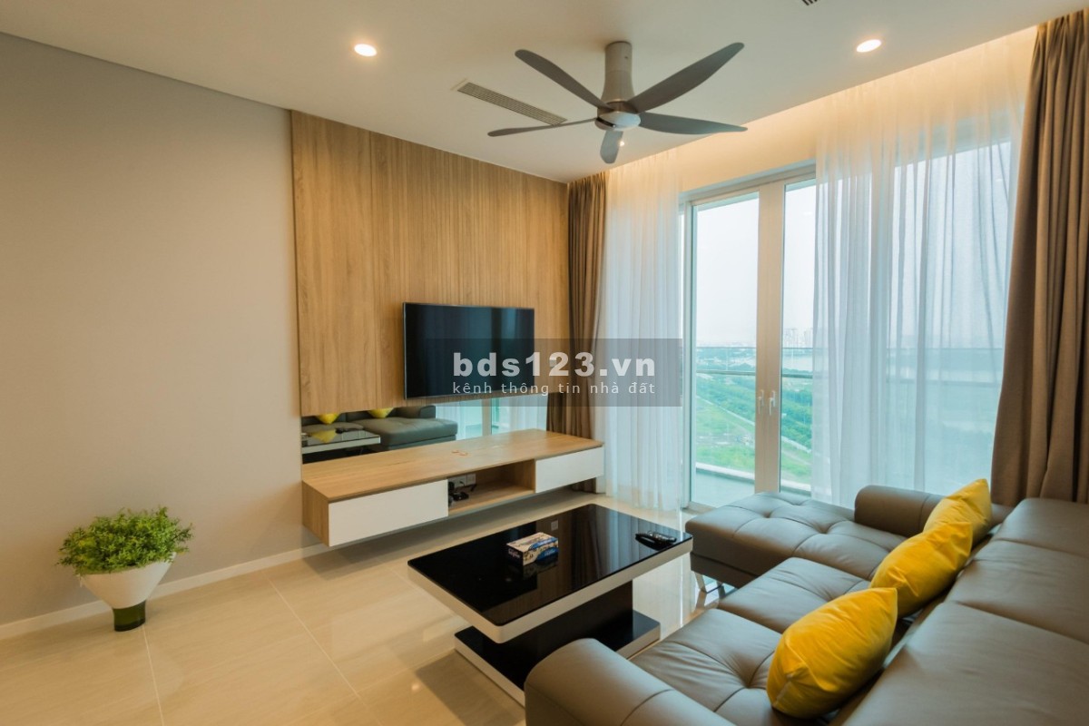 Cho thuê căn hộ 3 PN Sadora KĐT Sala Quận 2, giá 31 triệu bao phí