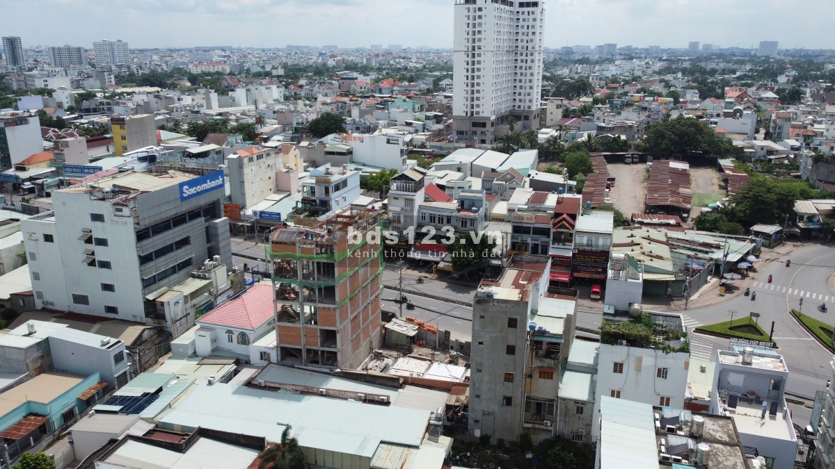 Cho thuê tòa nhà mặt tiền Hà Huy Giáp Q12 ( 1 hầm trệt 5 lầu )