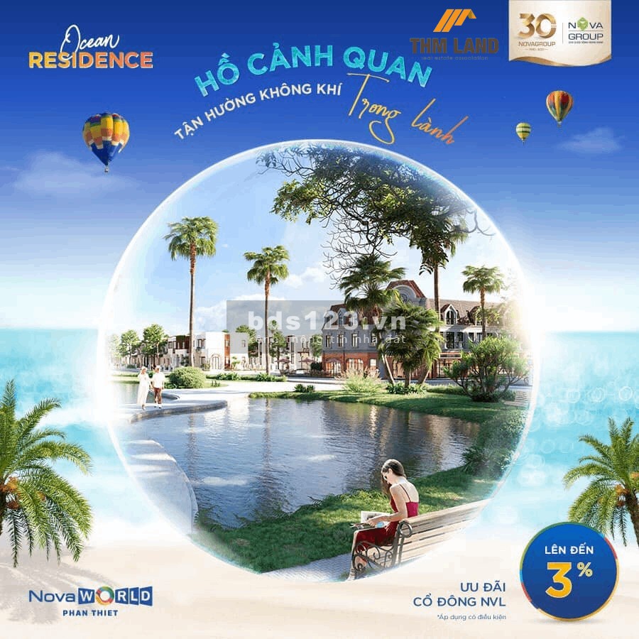Giỏ hàng đặc biệt Novaworld Phan Thiết chỉ thanh toán 50% trong 5 năm giá 6 tỷ/căn