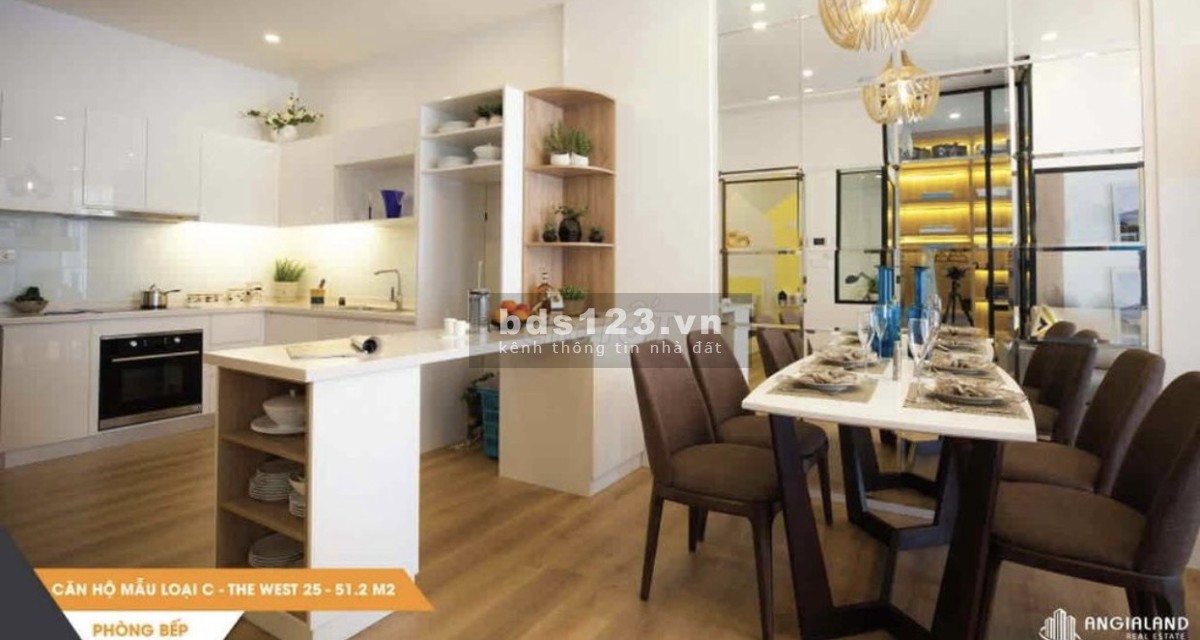 Bán nhanh căn 2PN DT sử dụng đến 51m2, tại tầng 36 thuộc The Western Capital Q6