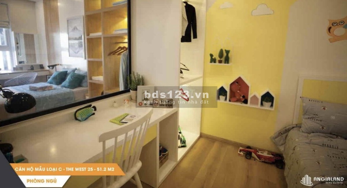Bán nhanh căn 2PN DT sử dụng đến 51m2, tại tầng 36 thuộc The Western Capital Q6