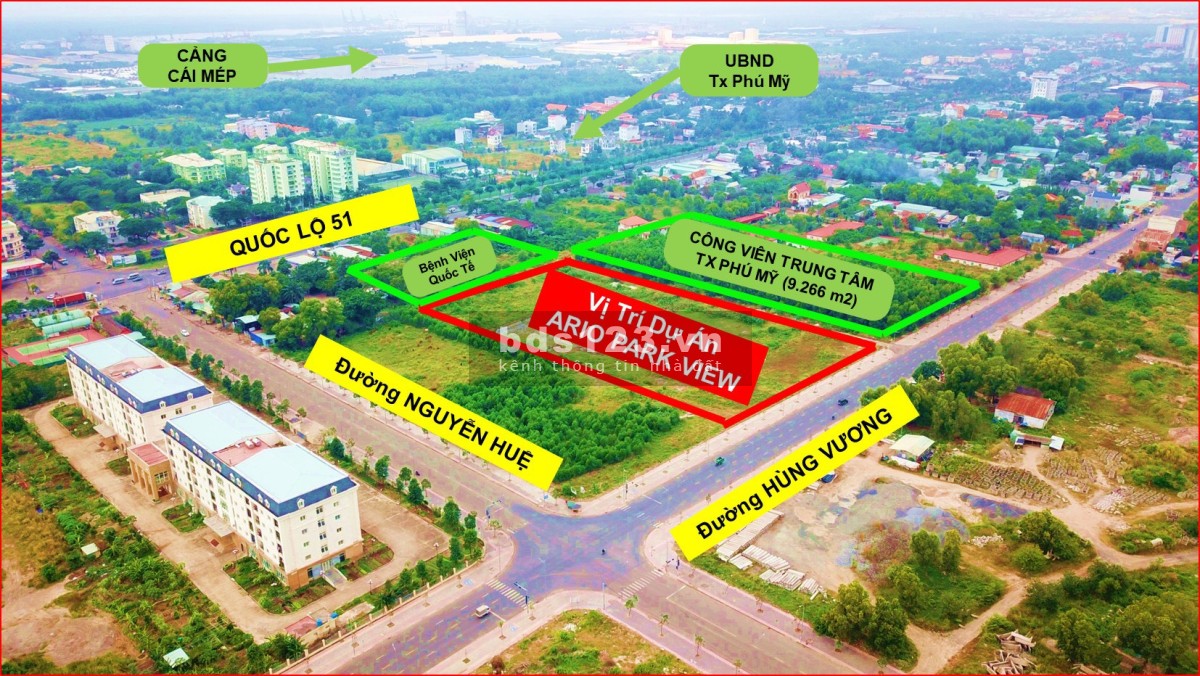 Bán đất dự án Ario Park View - 0934049374 giá từ 45 triệu/m2