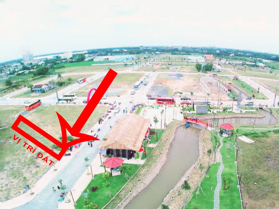 Chỉ có 1 lô duy nhất chủ ngộp cọc ra gấp lô đất Khu Dân Cư Long Cang