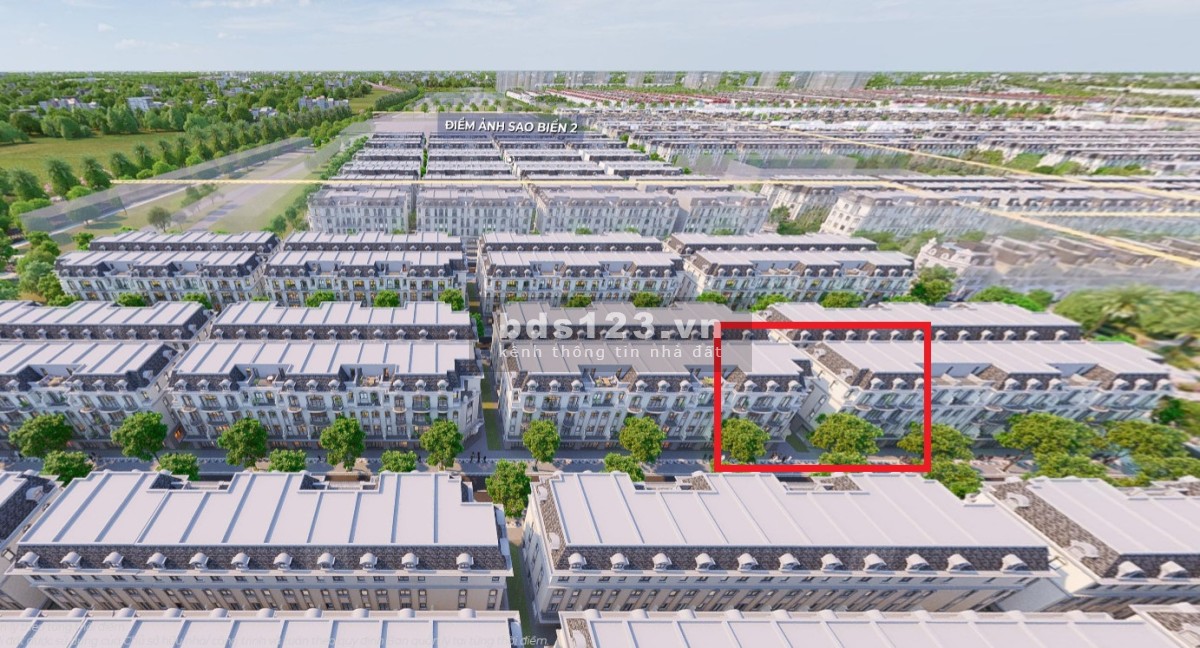 Giảm 19% #Shophouse SAO BIỂN – THE EMPIRE 97,5m2, DTXD 281m2, 5 Tầng, MT 6.5m