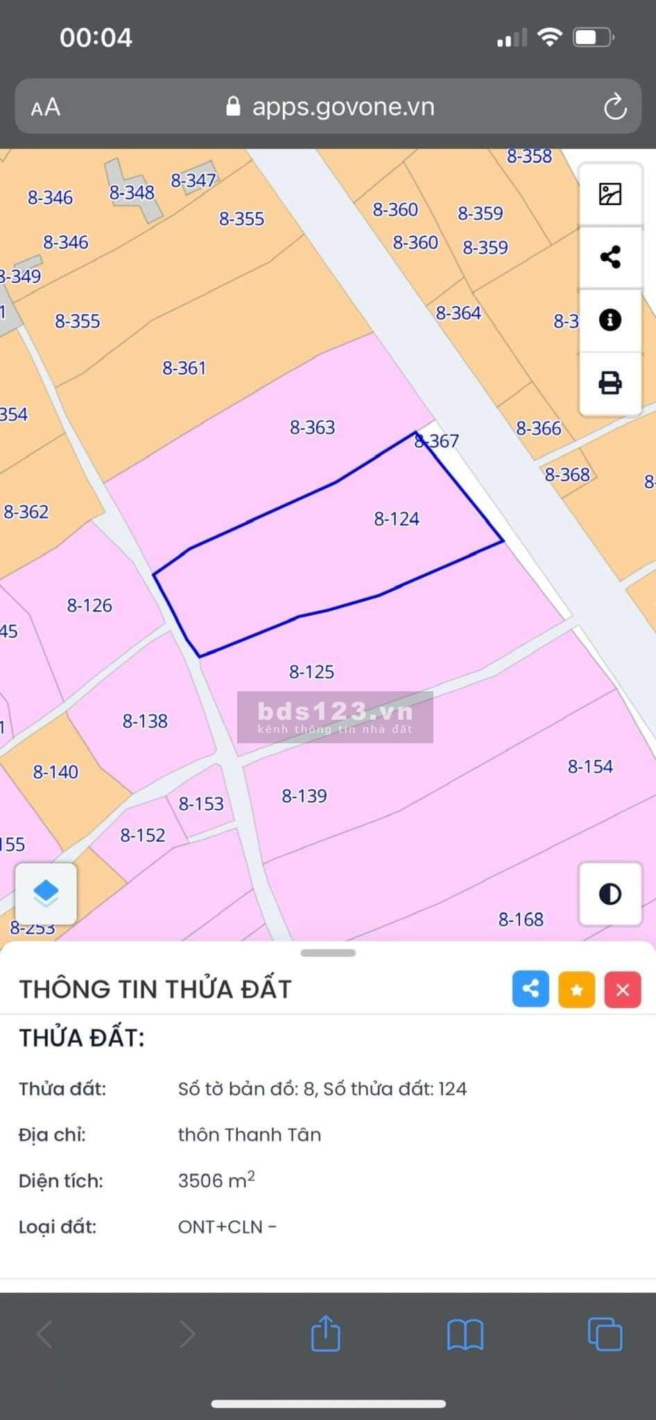 Chào bán mảnh đất mặt tiền biển Tam Thanh cách bãi tắm Hạ Thanh vài chục met