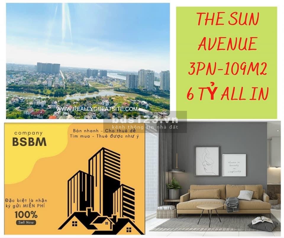 Duy Nhất Căn Hộ 3pn 109m2 Có Giá Chuyển Nhượng Tốt Nhất Tại The Sun Avenue