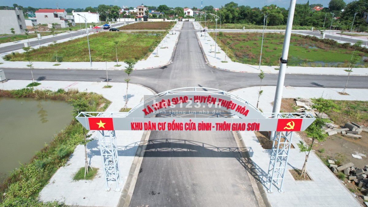 Chính chủ cần bán đất nền khu dân cư Thiệu Giao giá F0, sổ đỏ từng lô
